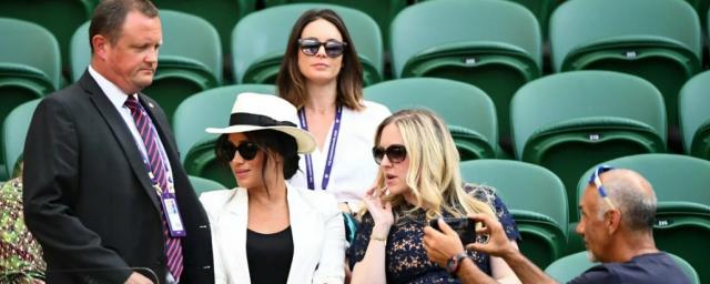 Меган Маркл разозлила зрителей на теннисном турнире в Уимблдоне