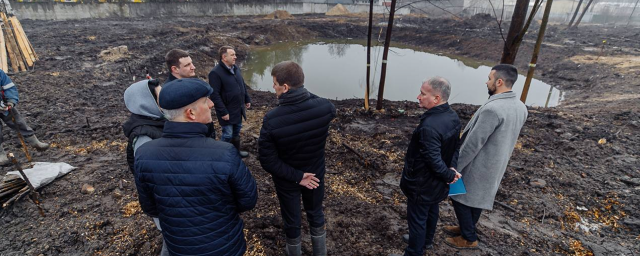 В Павловском Посаде на пересечении улиц Каляева и Чапаева появится парк