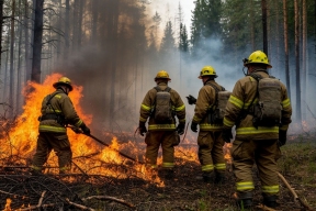 Ликвидированный в Приморье пожар охватил более 8 тысяч гектаров