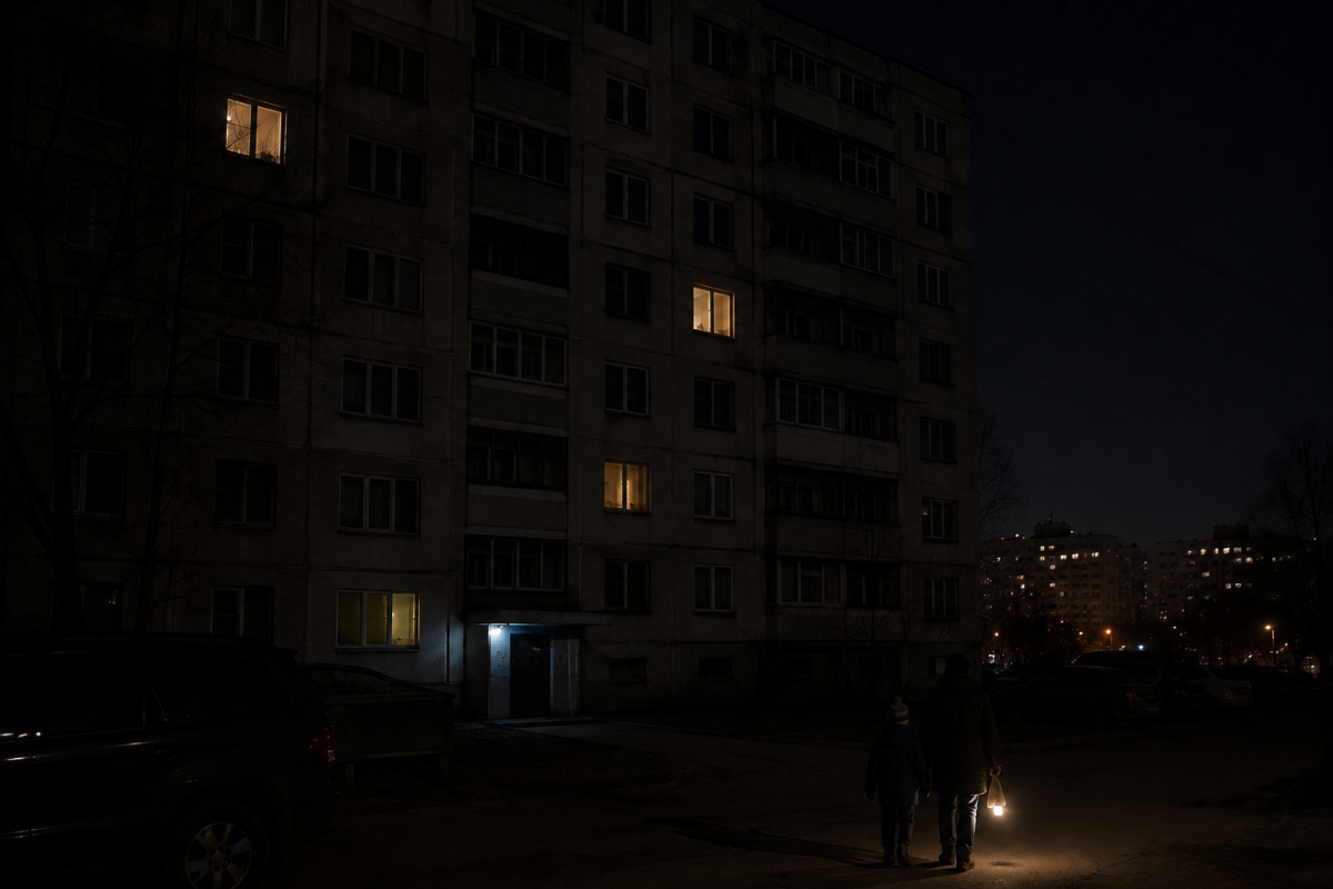 «Через пару дней без света вы поймёте, что рай — это горячая вода»: как пережить блэкаут в многоэтажке и почему об этом стоит знать уже сейчас