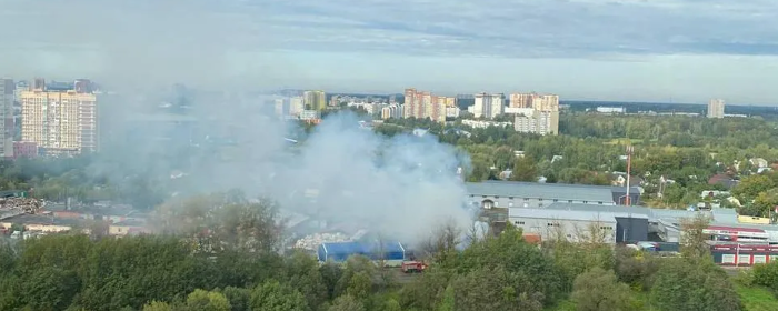 В Ивантеевке снесут сгоревший ангар