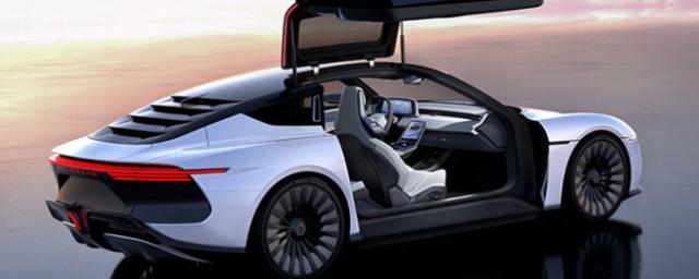 DeLorean представила электрическое купе Alpha5 с запасом хода 480 км