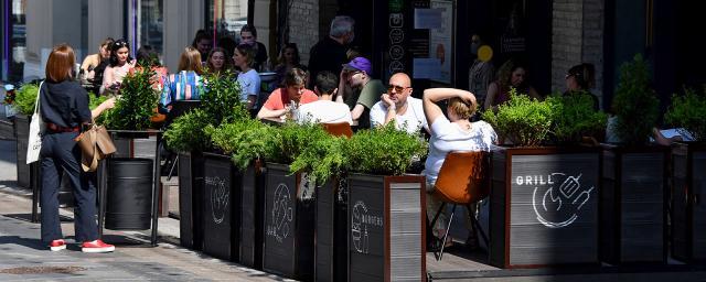 Summer cafes to work in Moscow since April 1