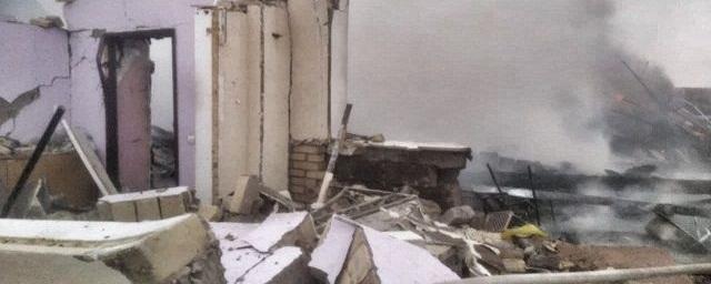 В селе Айгиртамак взрывом газа полностью разрушило кирпичный дом, пострадал хозяин