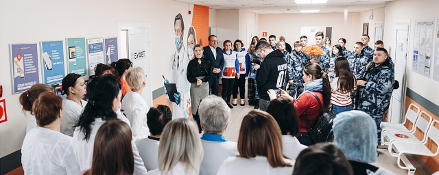 В Щелковской ГБ прошла праздничная граффити-акция «Спасибо»