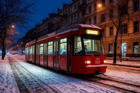 В Петербурге на новой трамвайной линии произошла авария через несколько часов после открытия