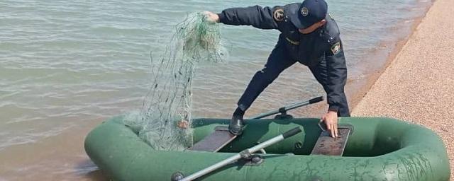 Астраханцу грозит уголовный срок за ловлю рыбы сетью в черте города