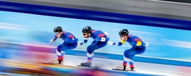 Конькобежцы сборной России выиграли серебро в командной гонке преследования на Олимпиаде в Пекине