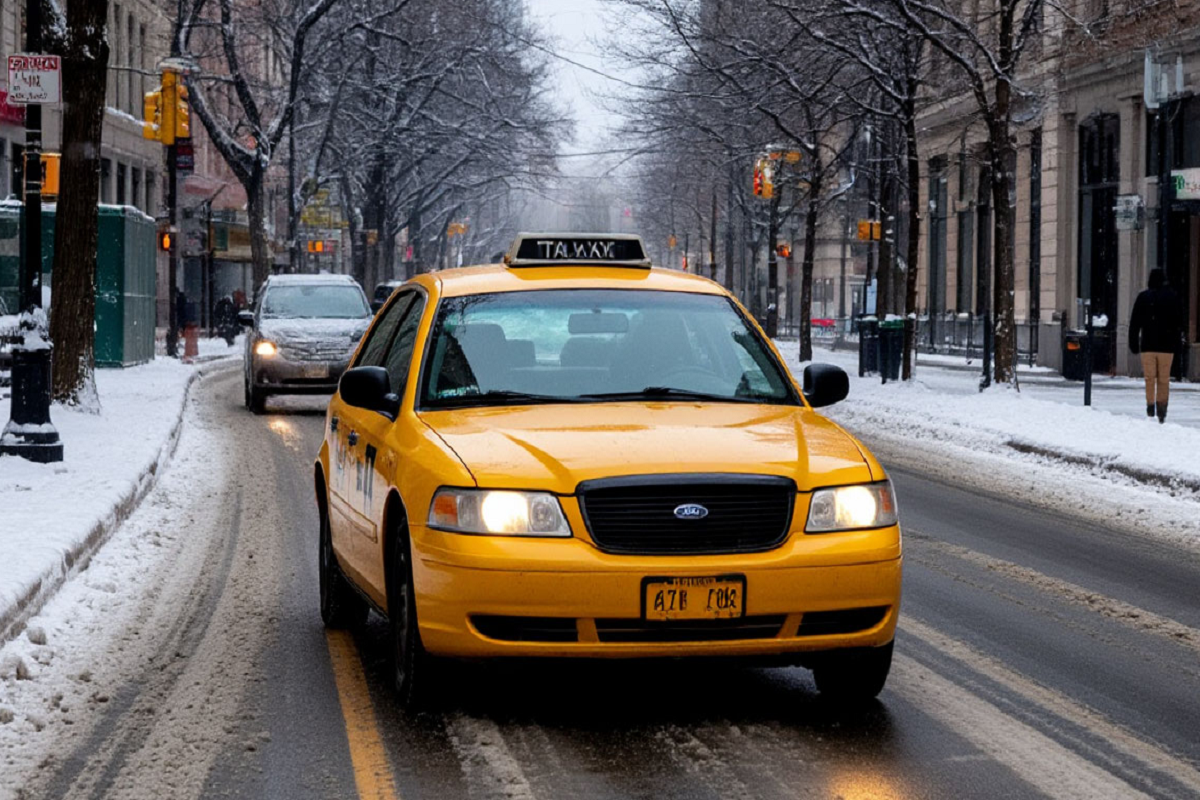 Таксисты в Челябинске потребовали доплату за работу в мороз