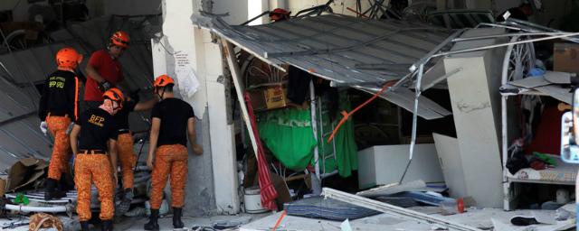 На Филиппинах произошло землетрясение магнитудой 6,6 балла