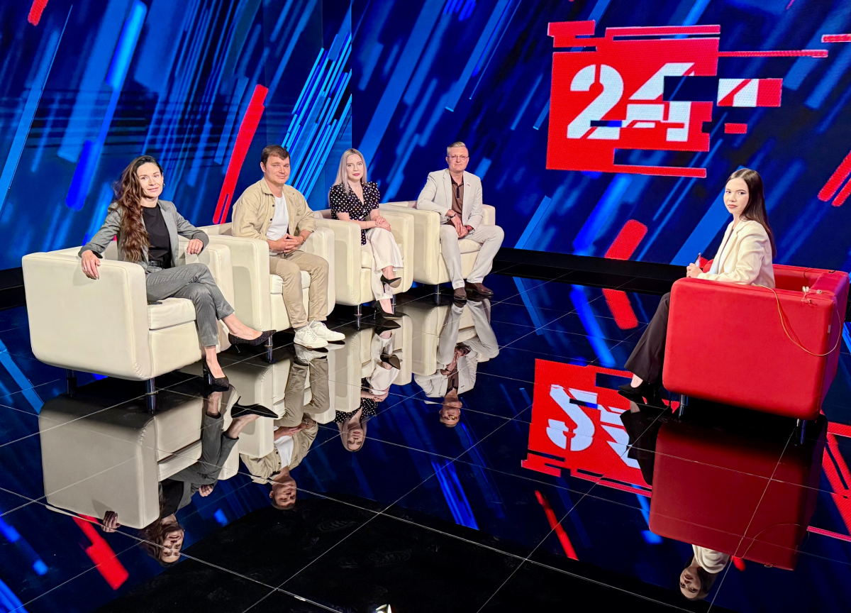 «Многие предложения нашли отражение в законах»: Молодежный парламент Астраханской области в эфире «России-24» подвел итоги работы за пять лет