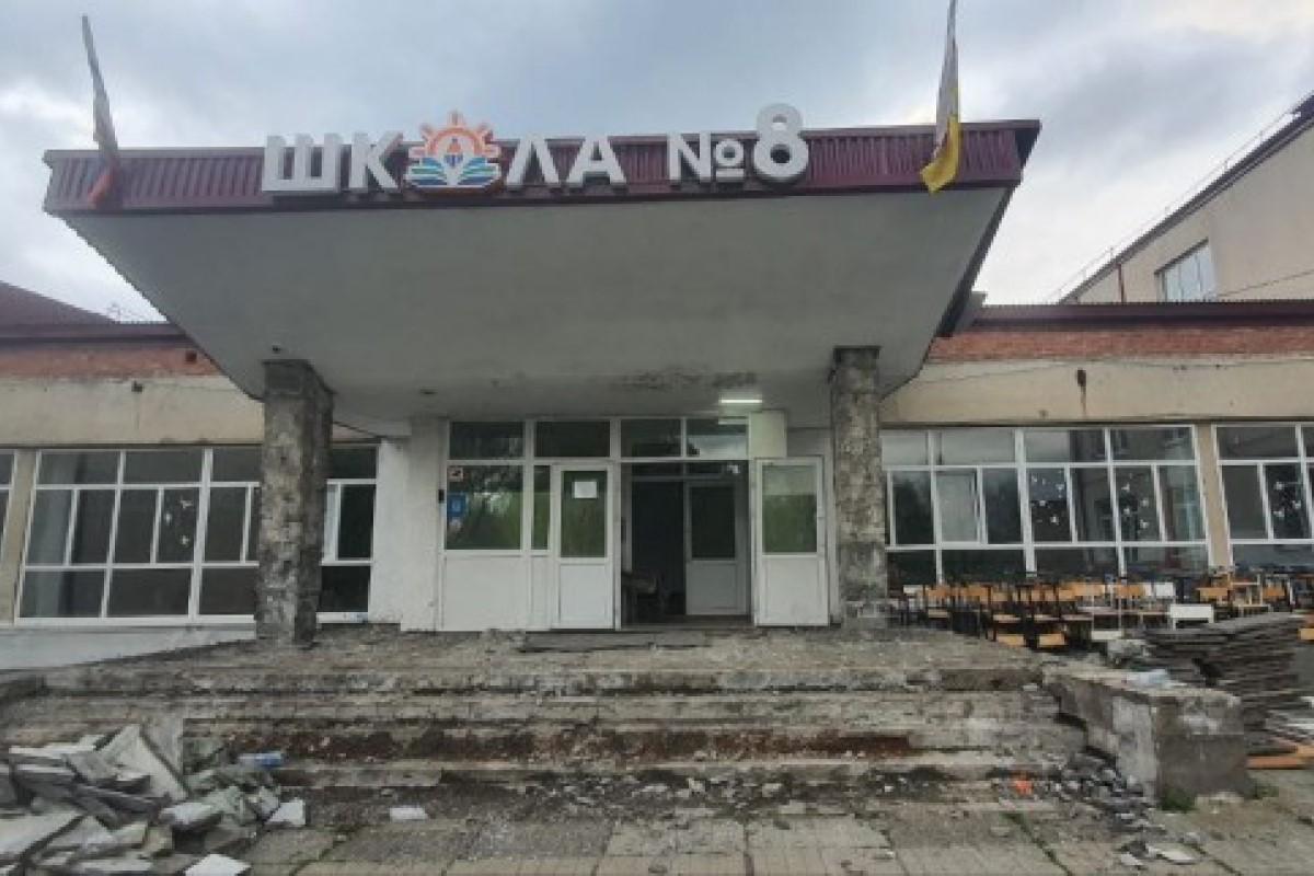 В рамках нацпроекта во Владикавказе проводится ремонт школы