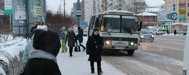 На улицах Томска с 1 февраля увеличилось количество автобусов