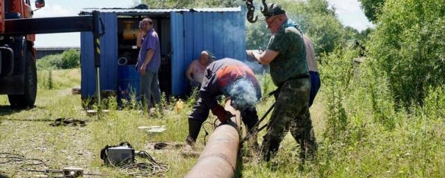 В биробиджанском поселке Партизанский-2 готовят перекачивающую станцию из-за подъема Биры