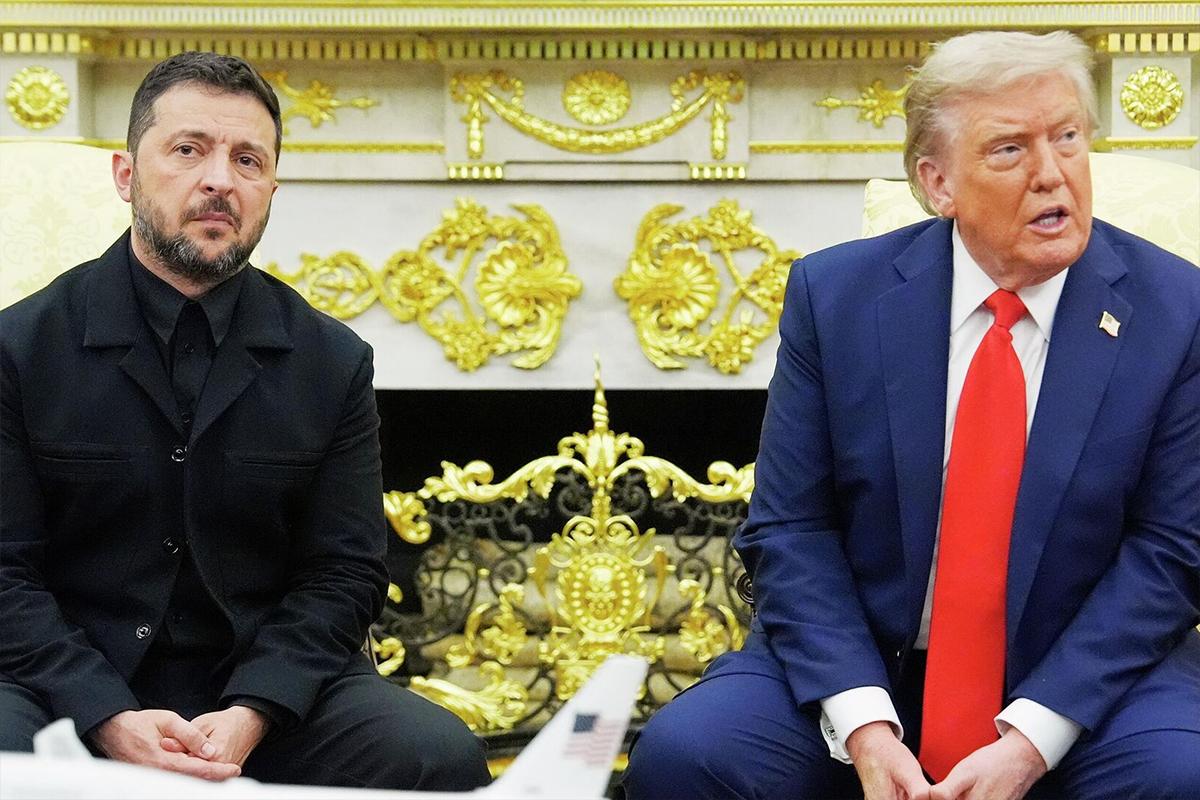 Зеленский сказал, что в отличии от всего мира не боится Трампа