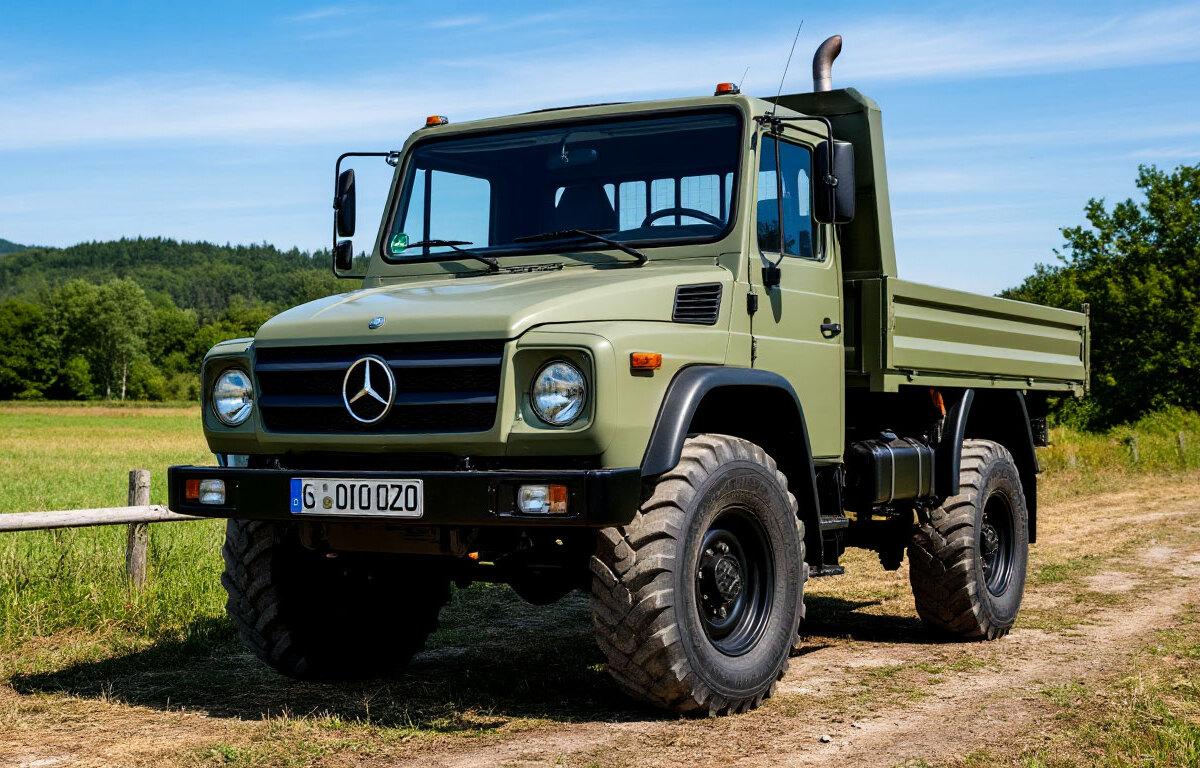 Mercedes-Benz представила концепт спецверсии модели Unimog