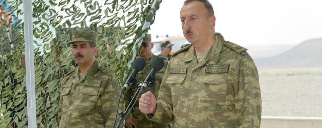 Алиев: Азербайджан использует турецкие F-16 в Карабахе