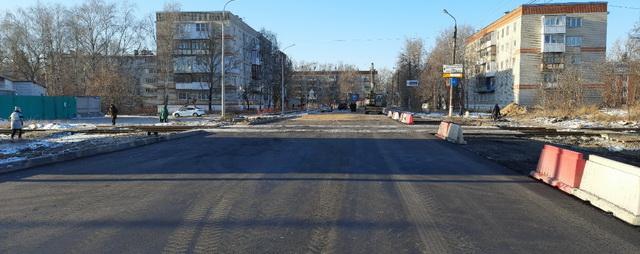 Реконструкция Заревской объездной дороги в Дзержинске выполнена на 50%