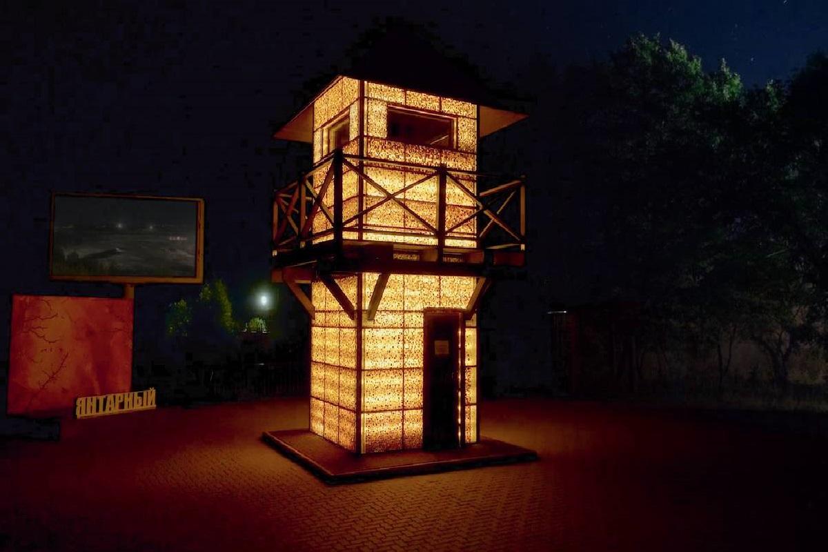 Калининградский янтарный комбинат создал арт-объект из 500 кг солнечного камня