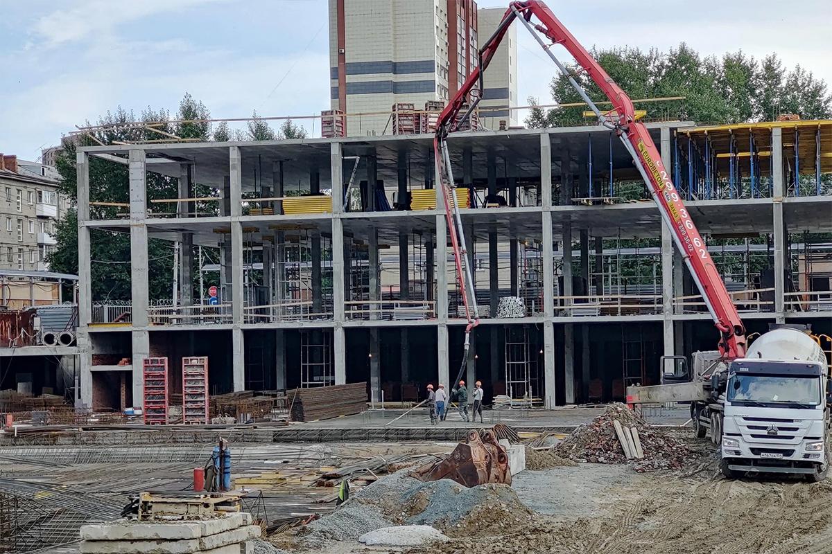 В Новосибирске строят 31-этажный апарт-отель