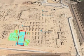 Георадар обнаружил подземную аномалию около пирамид в Гизе