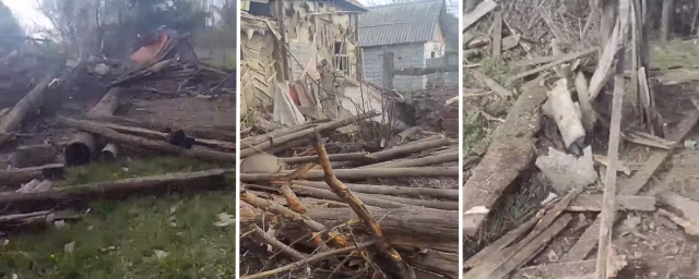 Жители белгородского Головчина показали масштабы разрушений после обстрела со стороны Украины