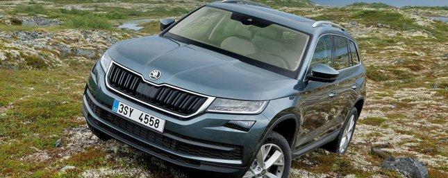 Skoda представила кроссовер Kodiaq на Парижском автосалоне