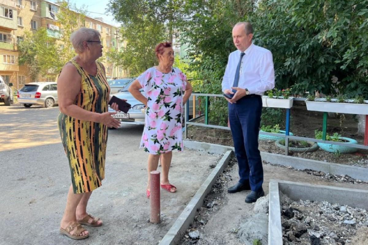 Председатель Гордумы Астрахани Игорь Седов провел выездную встречу в Военном городке