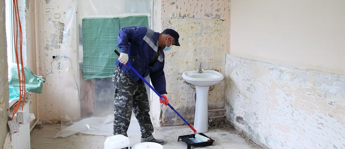 В травмпункте Красногорской горбольницы №1 начался ремонт