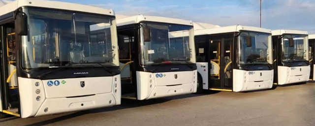Мэрия Омска закупила 13 новых автобусов на метане