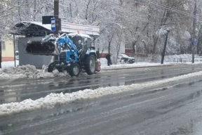 Снегопад в Марий Эл: за сутки выпала двойная норма апрельских осадков