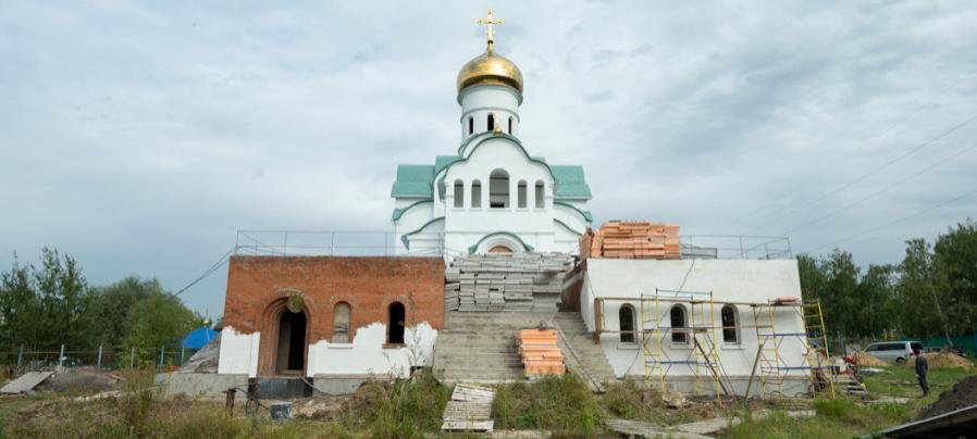 Больше всего храмов строится на Юге Москвы