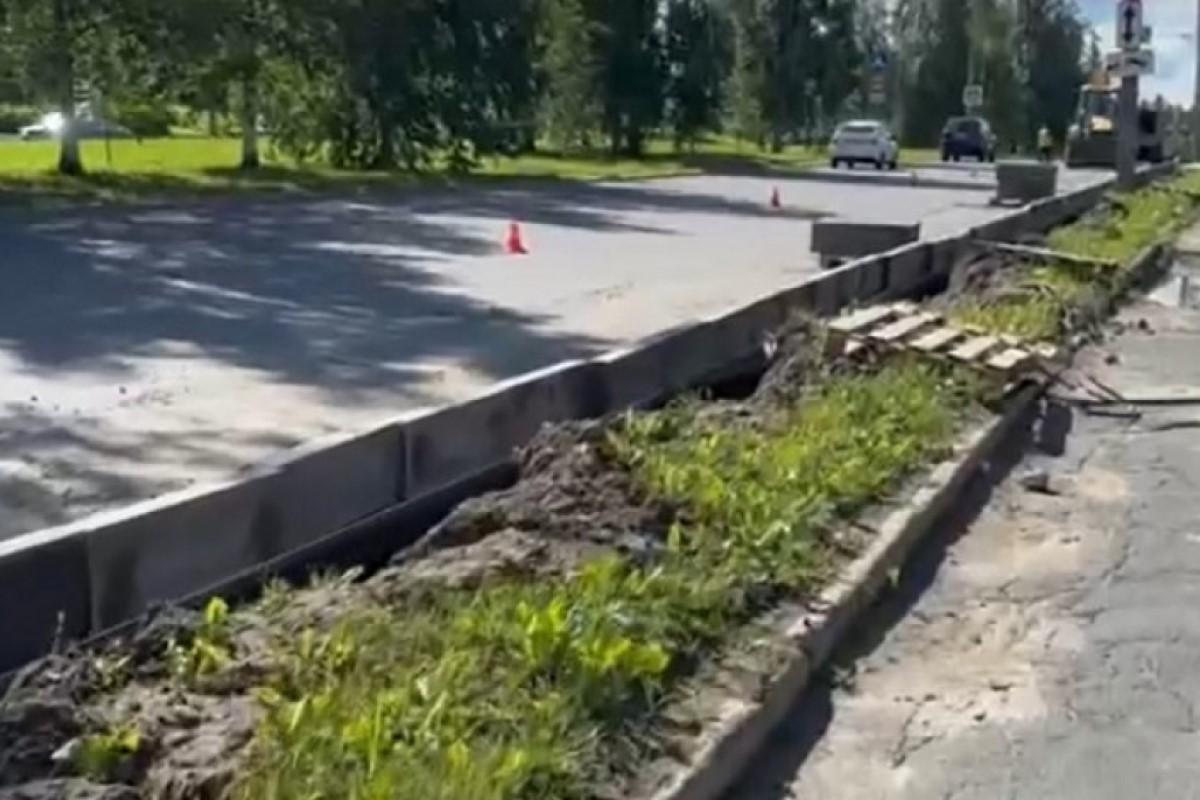 Комсомольский проспект в Петрозаводске отремонтируют в рамках нацпроекта