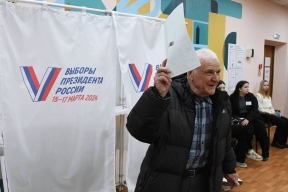 За границей в выборах президента России приняло участие беспрецедентное количество человек