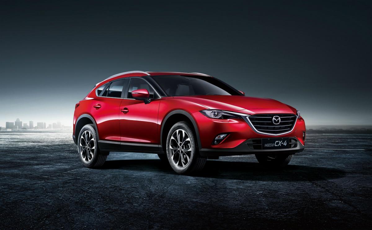 Mazda готовится к старту продаж рестайлингового кросс-купе CX-4