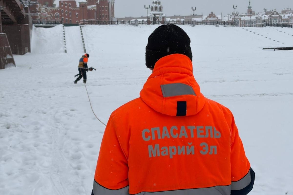 МАСС предупреждает: выход на лед в Марий Эл крайне опасен