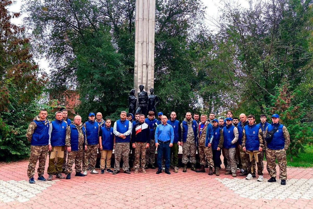 Мурат Кумпилов: Пятеро волонтеров из Адыгеи приняли участие в работе лагеря Единой России «Курский рубеж» в Курской области