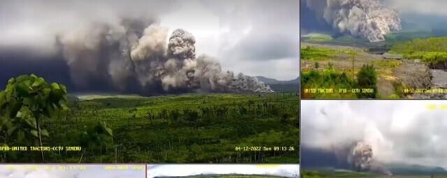 В Индонезии 4 декабря случилось извержение вулкана Семеру на острове Ява