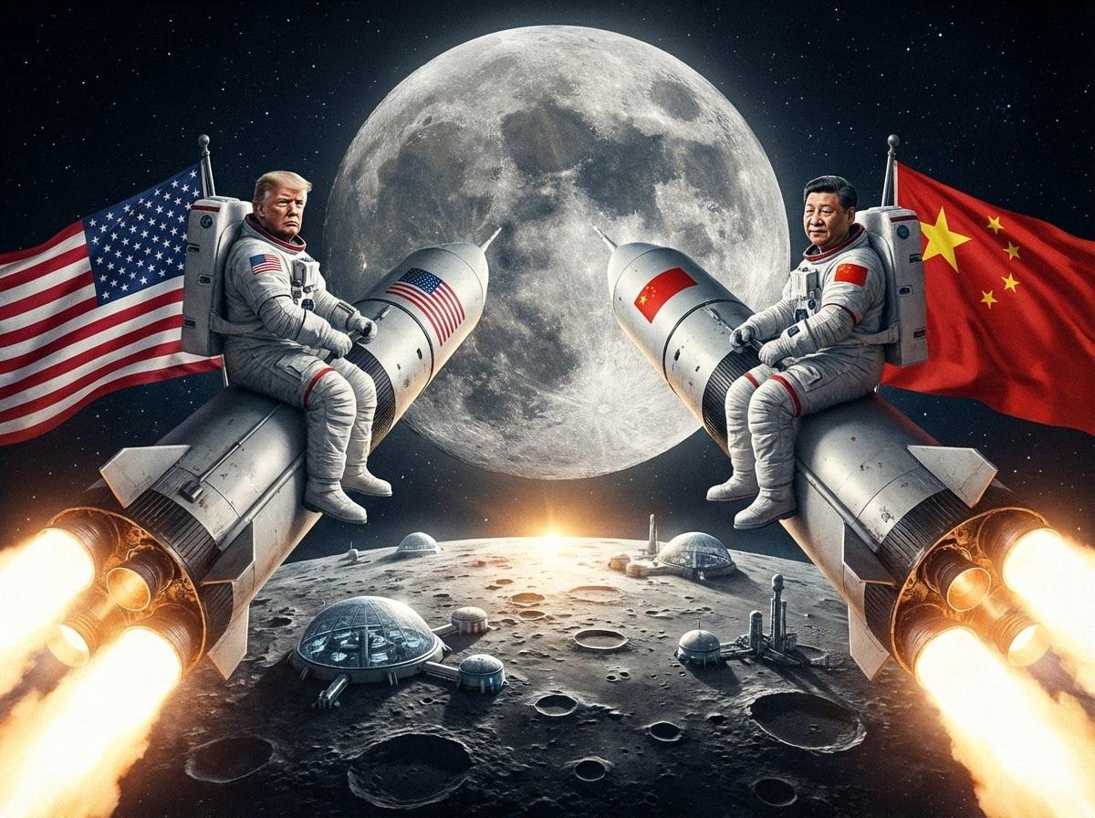Американцы летят на Луну, чтобы «остаться навсегда». Китай готовит ответ. Кто успеет первым?