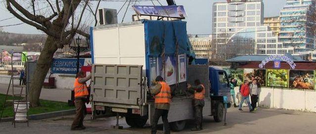 В Казани очистили город от 76 незаконных торговых точек