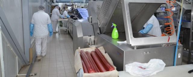 В Егорьевске запустили новую линию по производству колбас