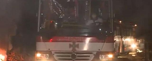 Автобус с эвакуированными украинцами из КНР прибыл в Новые Санжары