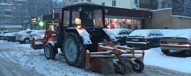 В Подмосковье дорожные службы готовятся к сильному снегопаду