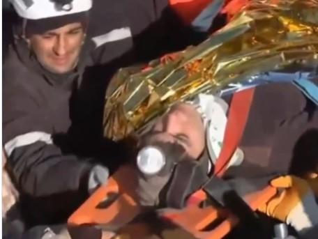 Спустя 198 часов после землетрясения в турецком Кахраманмараше спасли двух человек