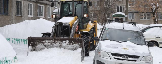 Глава Дзержинска проверил уборку городских территорий от снега