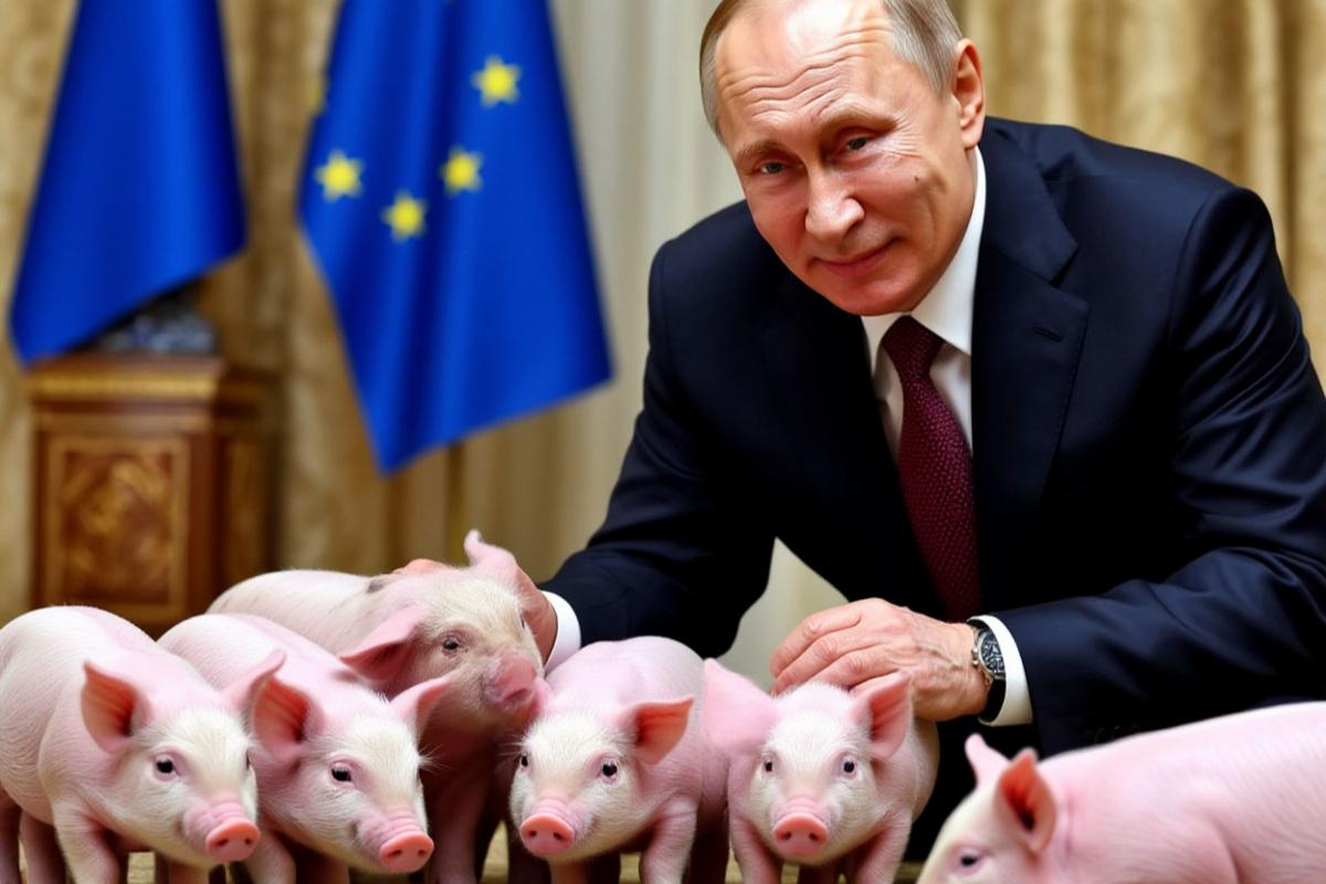 Западные СМИ не могут правильно перевести слово «подсвинки»