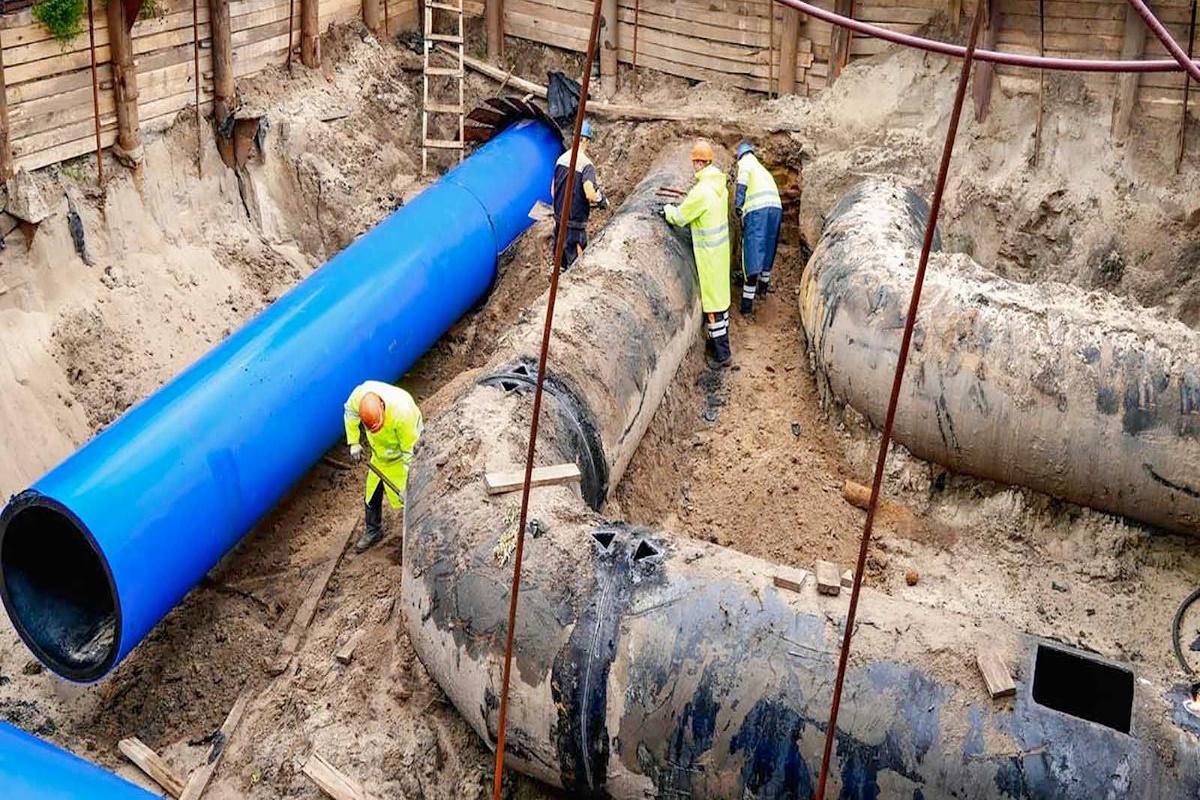 В Москве обновили более 36 км водопроводных и канализационных сетей в первом квартале