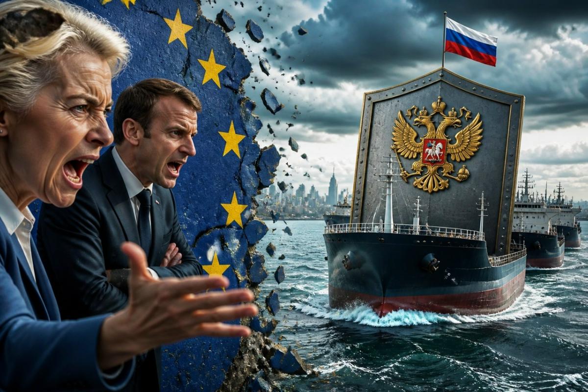 Европа в ярости: Россия спрятала танкеры за щитом. Санкции – вдребезги