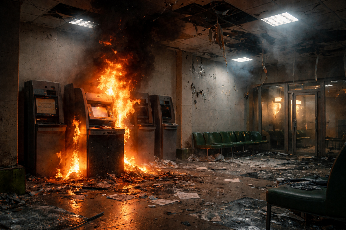 «Я подумала: мы все тут сгорим». Как подростка убедили взорвать банк в Москве. Невидимая война