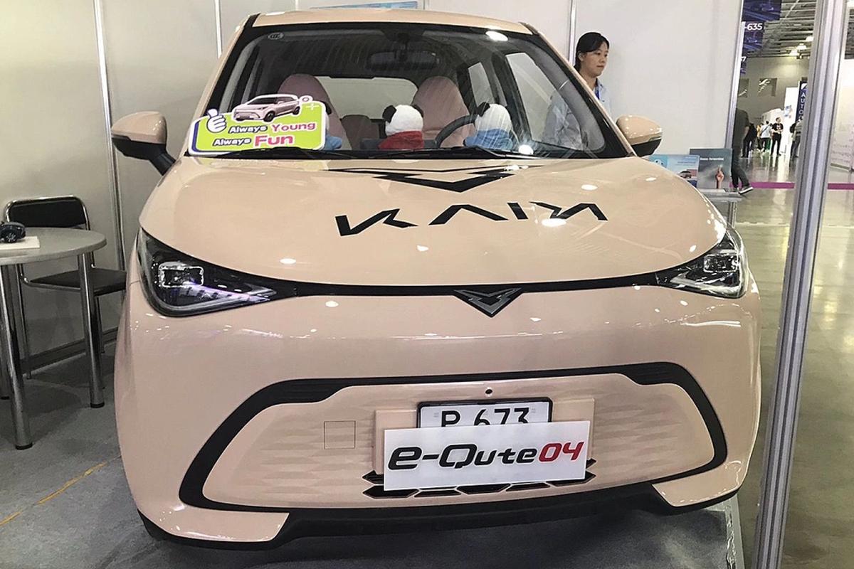 В Москве представили электрокар Kaiyi E-Qute 04